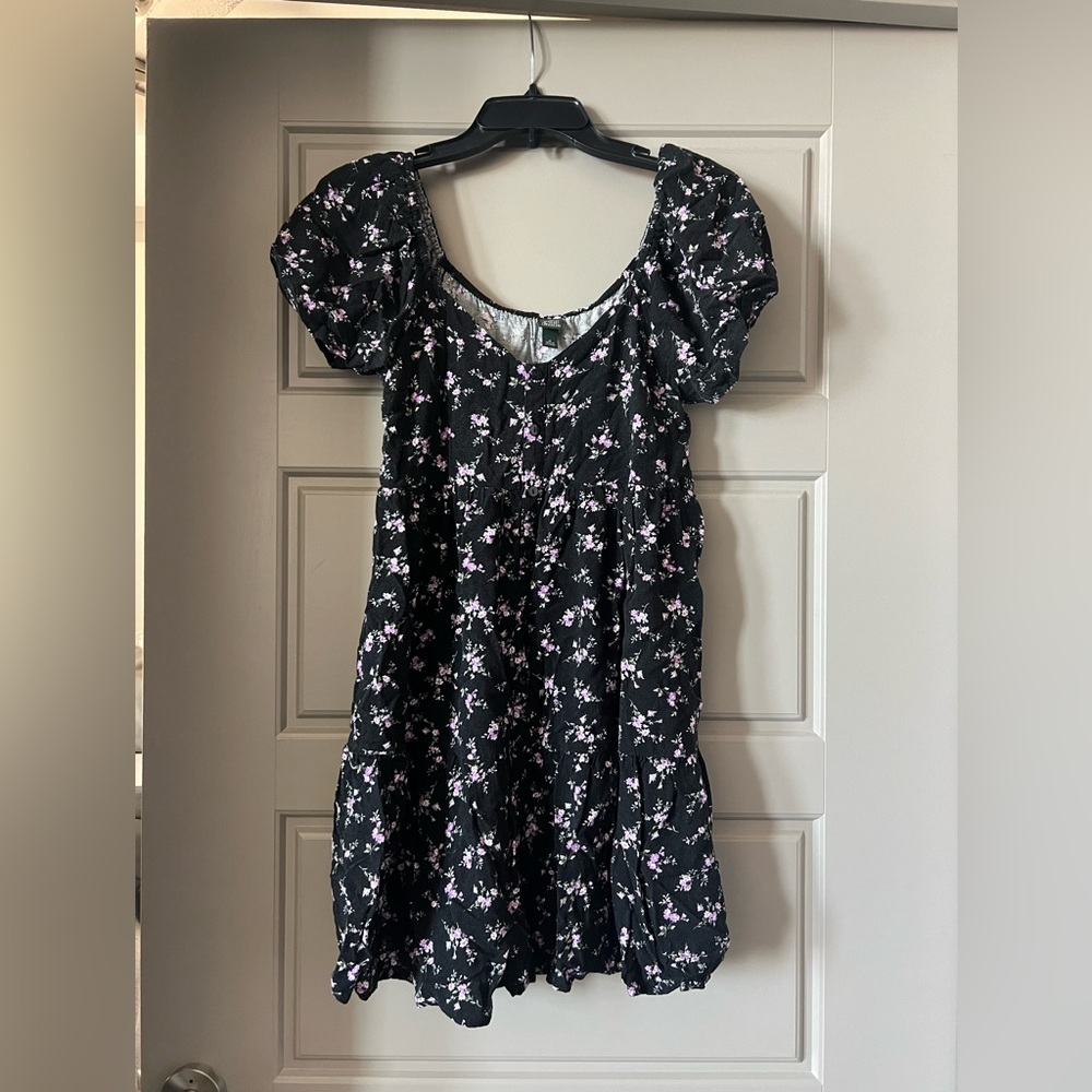 Adorable floral mini dress
